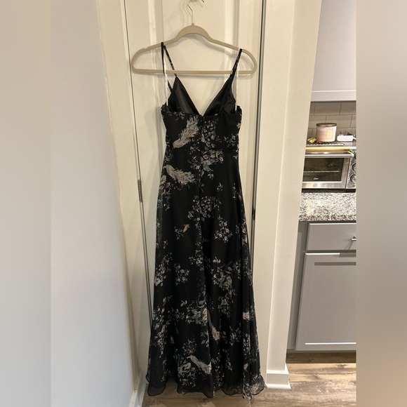 Lulus Made to Flaunt Black Floral Print Maxi Dress - Picture 5 of 6